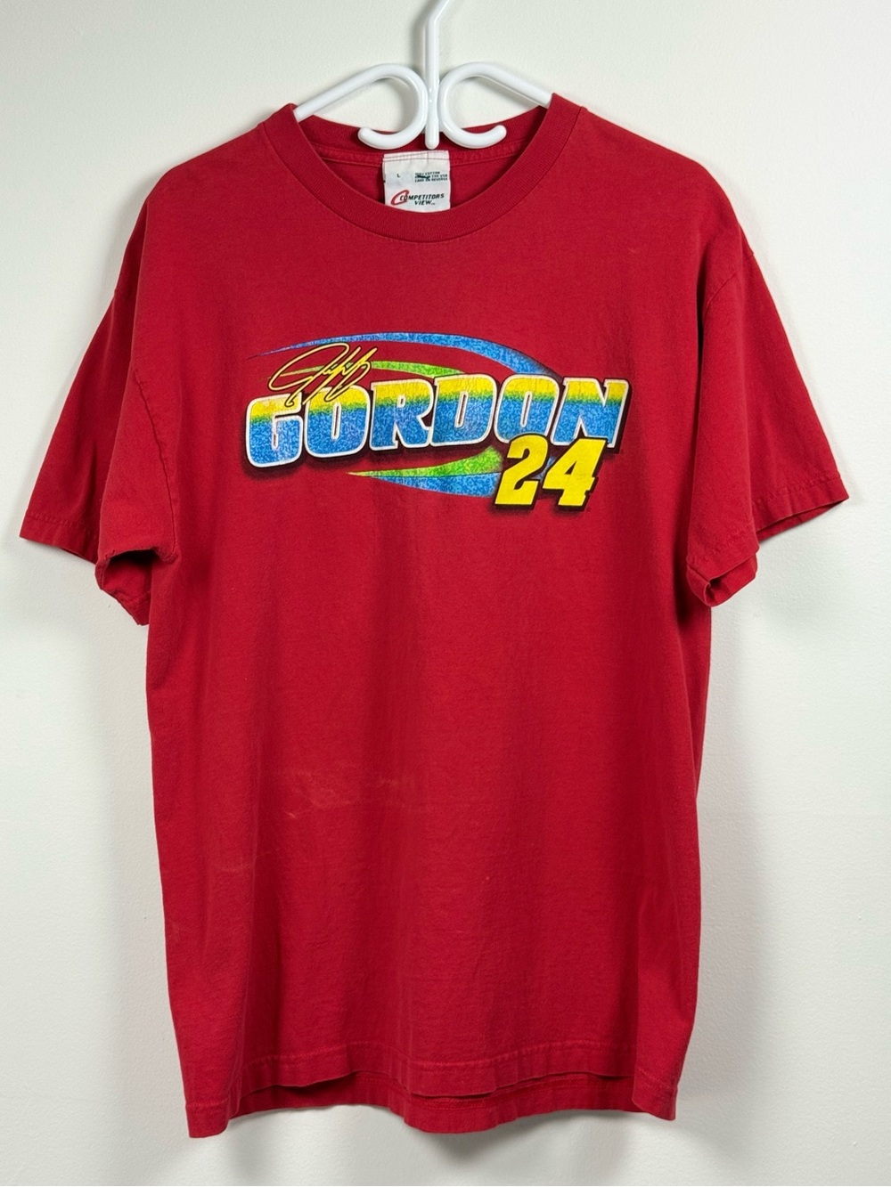 Vintage 2000 Y2K Jeff Gordon NASCAR T-Shirt Size Large made in 🇺🇸